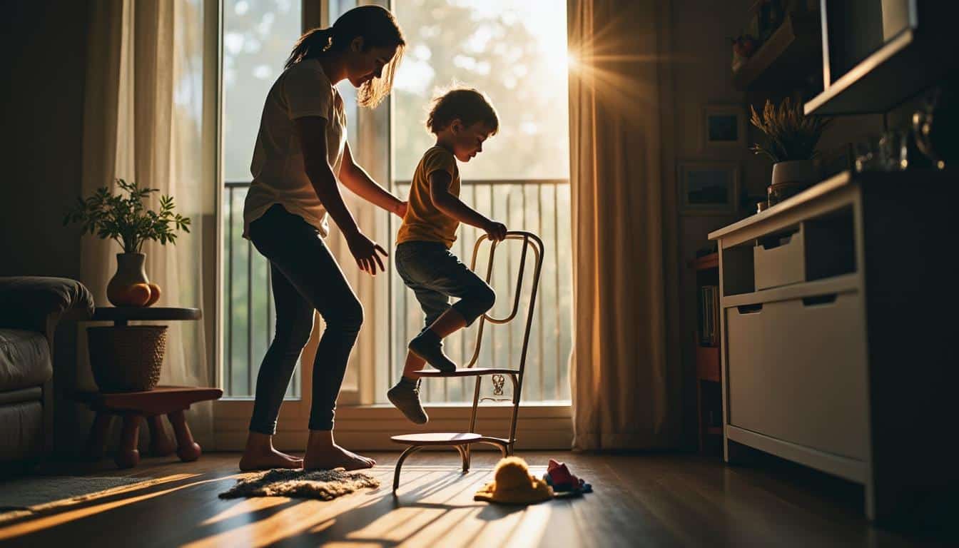 Les bonnes pratiques d’utilisation d’une échelle de sécurité avec des enfants à la maison