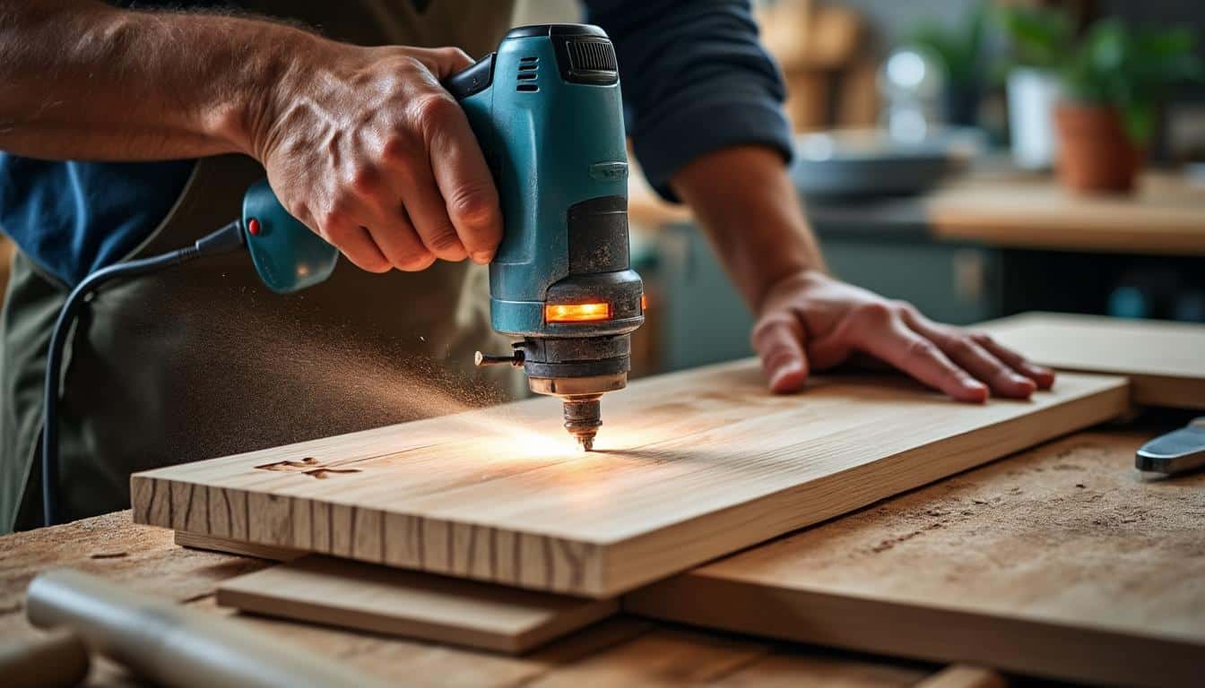 Illustration: Comprendre le fonctionnement et les caractéristiques d’une scie électrique à onglet