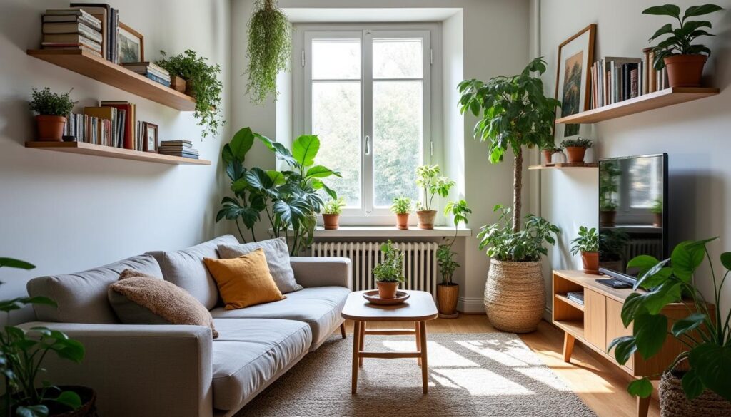 Astuces pour optimiser la surface du salon dans un petit espace