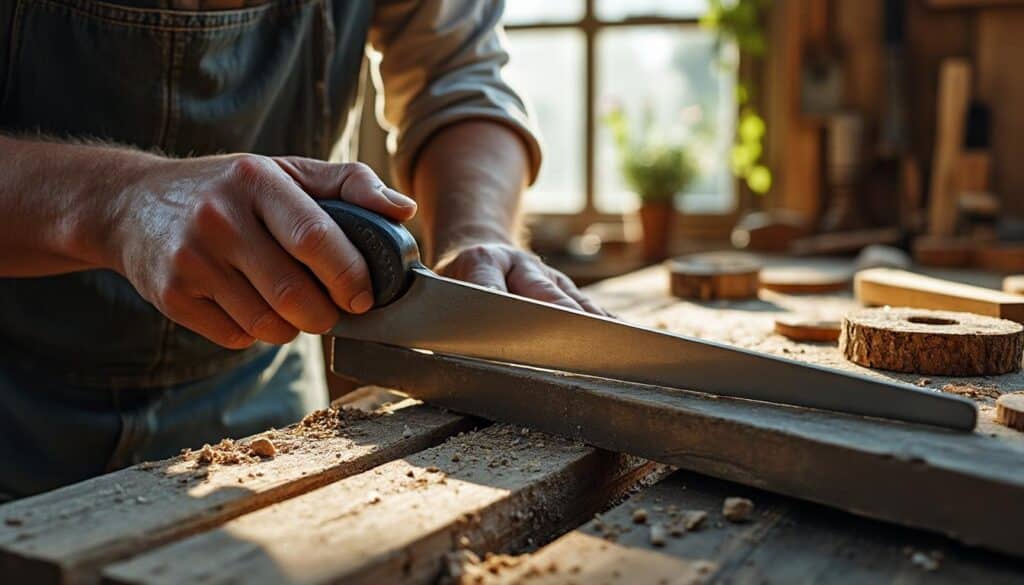 Lame de scie à bûche 600 mm : choisir et entretenir efficacement