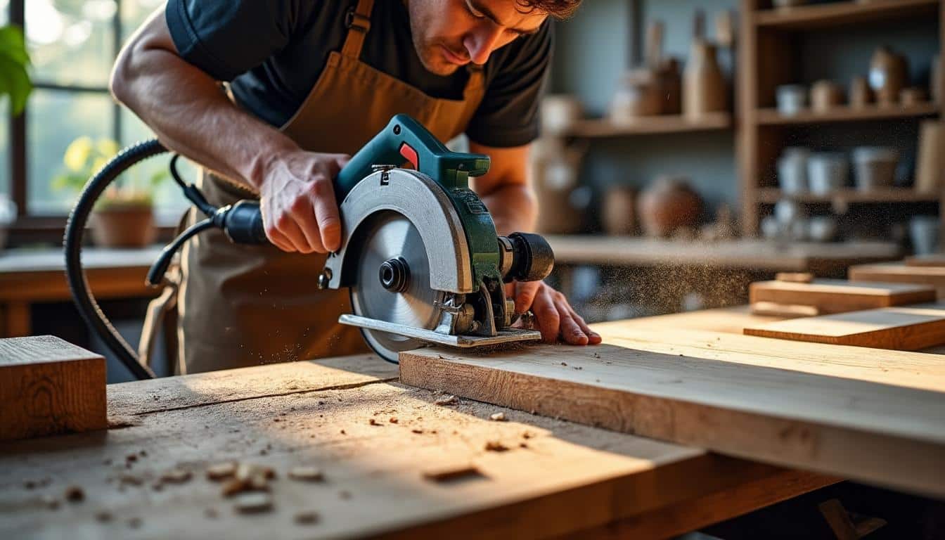 Illustration: Les fonctionnalités et capacités essentielles d’une scie à onglet radiale professionnelle