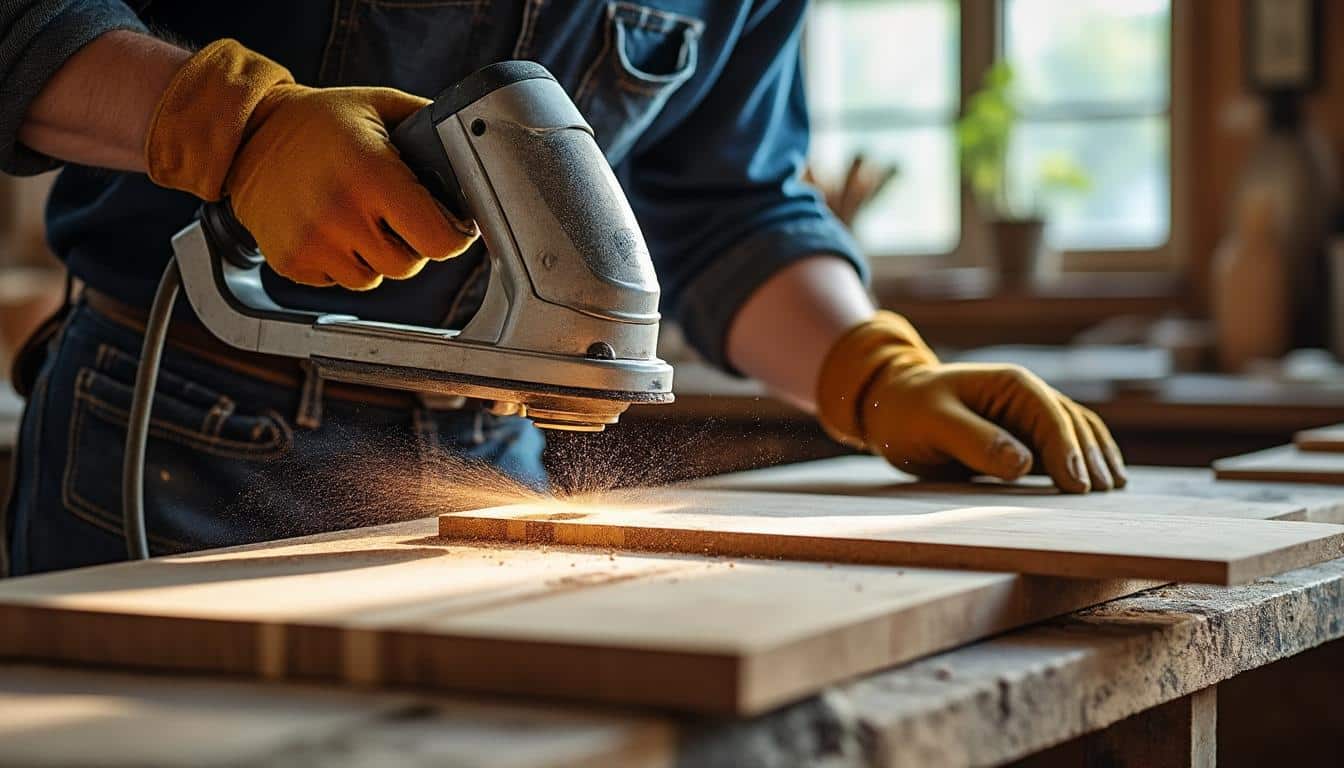 Scie à onglet radiale professionnelle : précision et puissance au rendez-vous