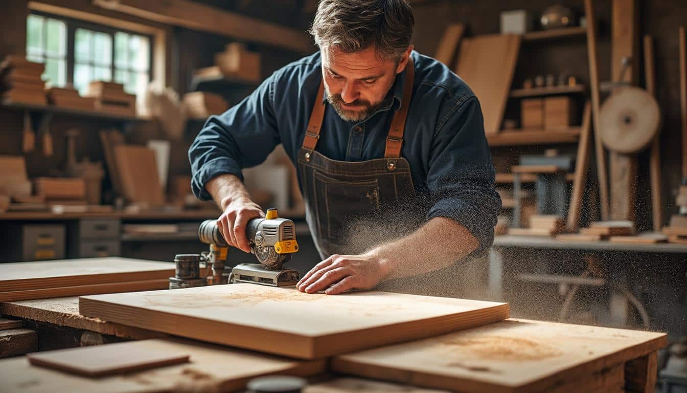 Illustration: Comment fonctionne une scie à ruban professionnelle pour le travail du bois ?