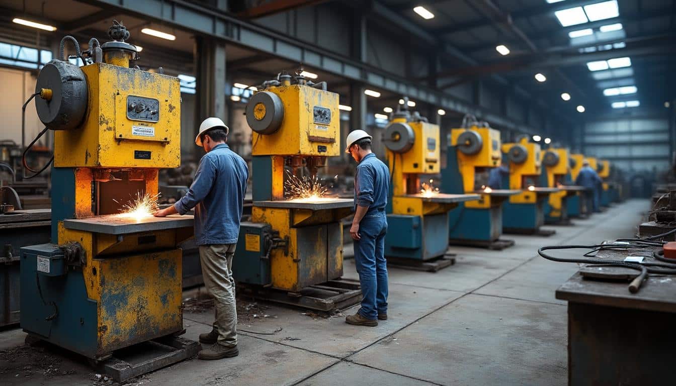 Illustration: Quelles sont les différentes catégories de scies à ruban utilisées pour travailler l’acier ?