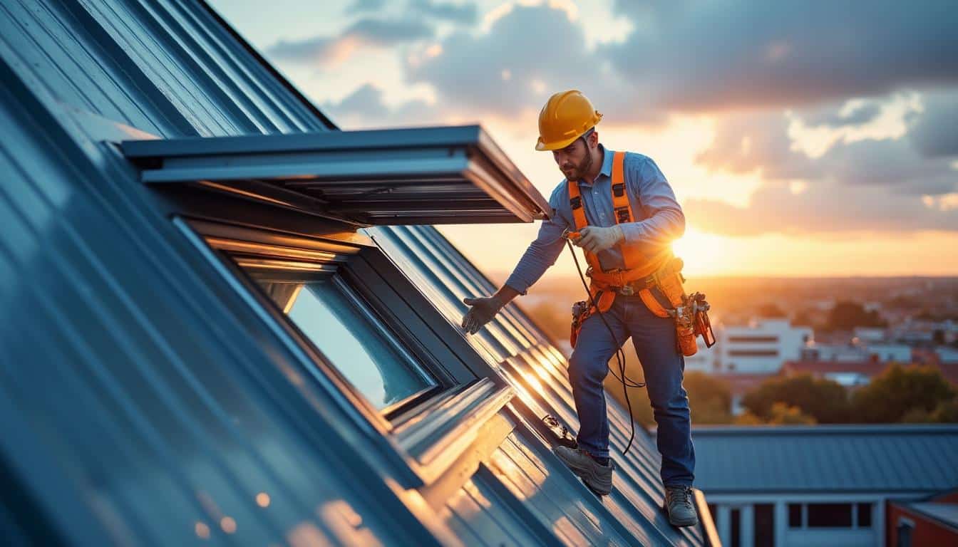 Illustration: Pourquoi choisir une sortie de toiture adaptée aux toitures en bac acier ?