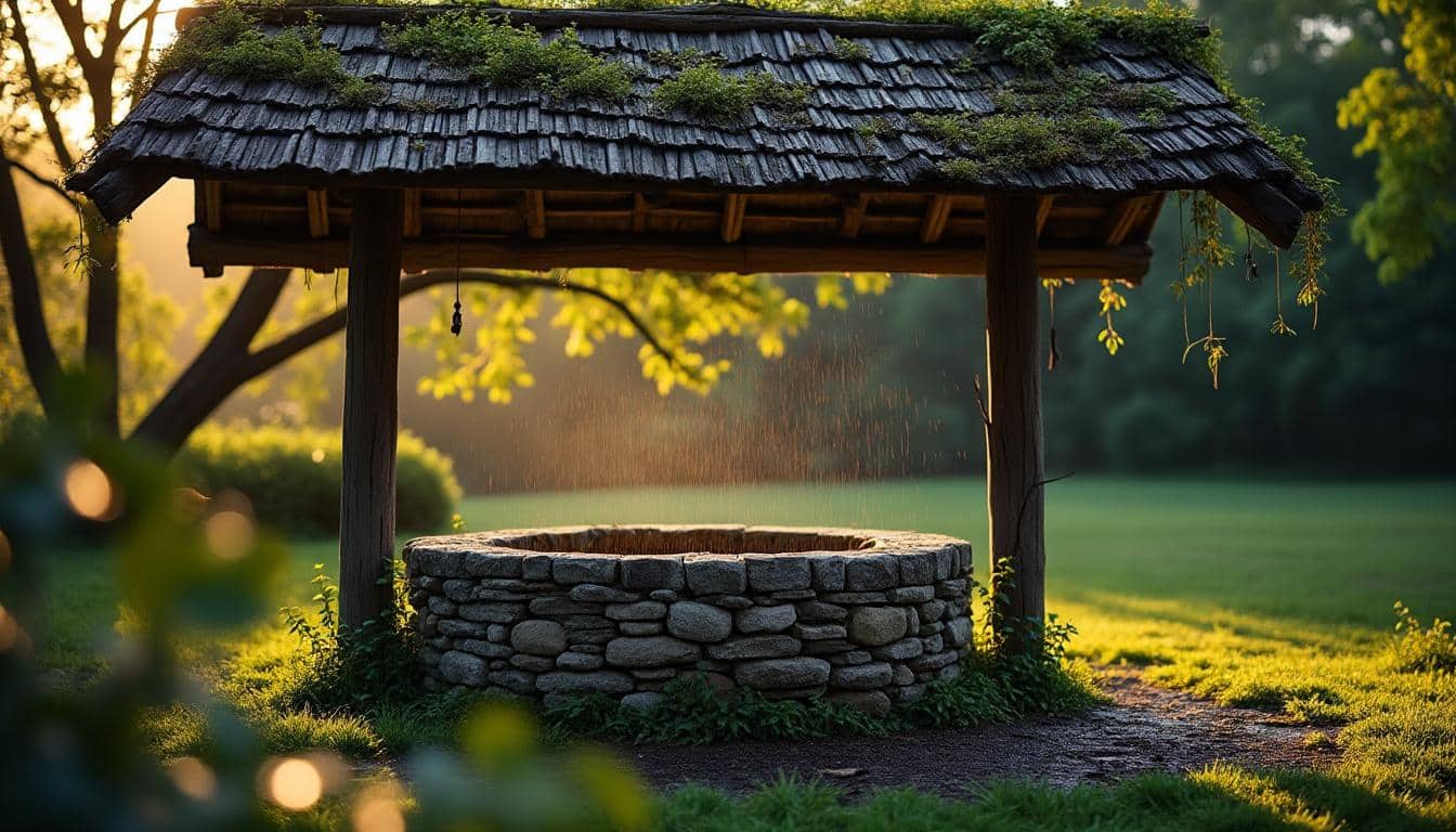 Illustration: Pourquoi est-il indispensable de disposer d’une toiture pour protéger un puits ?