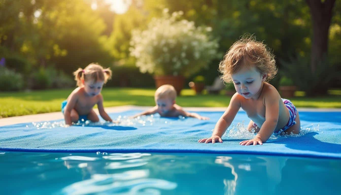 Tapis de sol pour piscine : confort et protection optimale