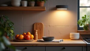 Applique murale de cuisine LED : élégance et efficacité lumineuse
