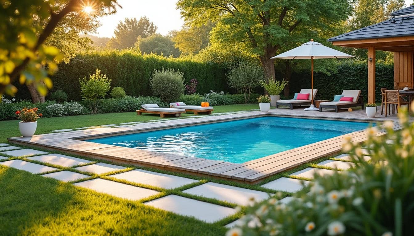 Piscine hors sol : aménagement pratique et esthétique pour votre jardin