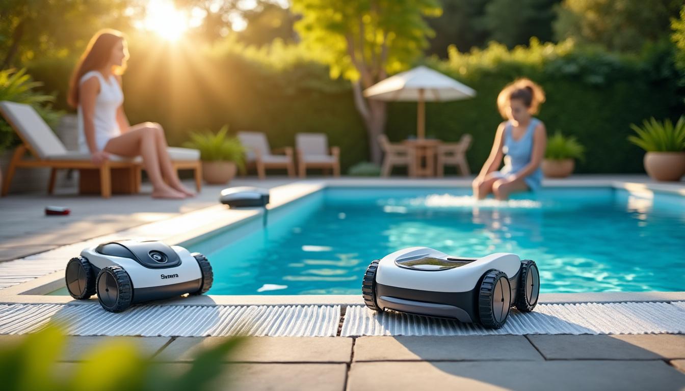 Illustration: Quels sont les différents types de robots pour piscine hors sol et leurs spécificités ?