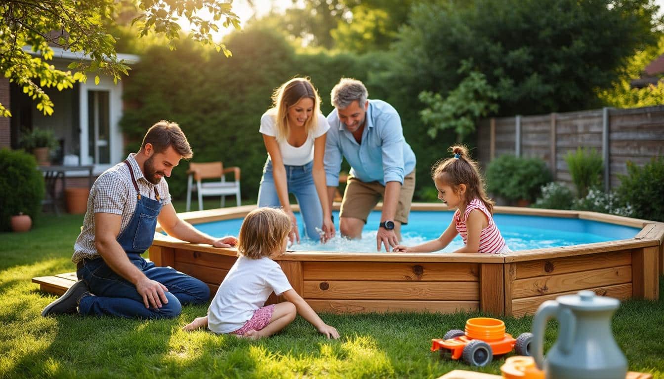 Comment habiller une piscine hors sol : guide pratique et astuces