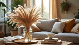 Déco avec de la pampa : astuces pour une ambiance bohème et naturelle