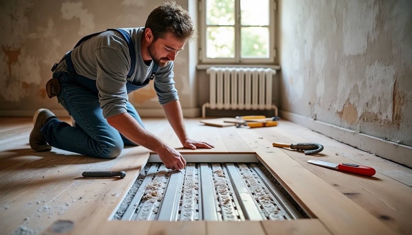 Illustration: Comprendre le fonctionnement du plancher chauffant adapté à la rénovation