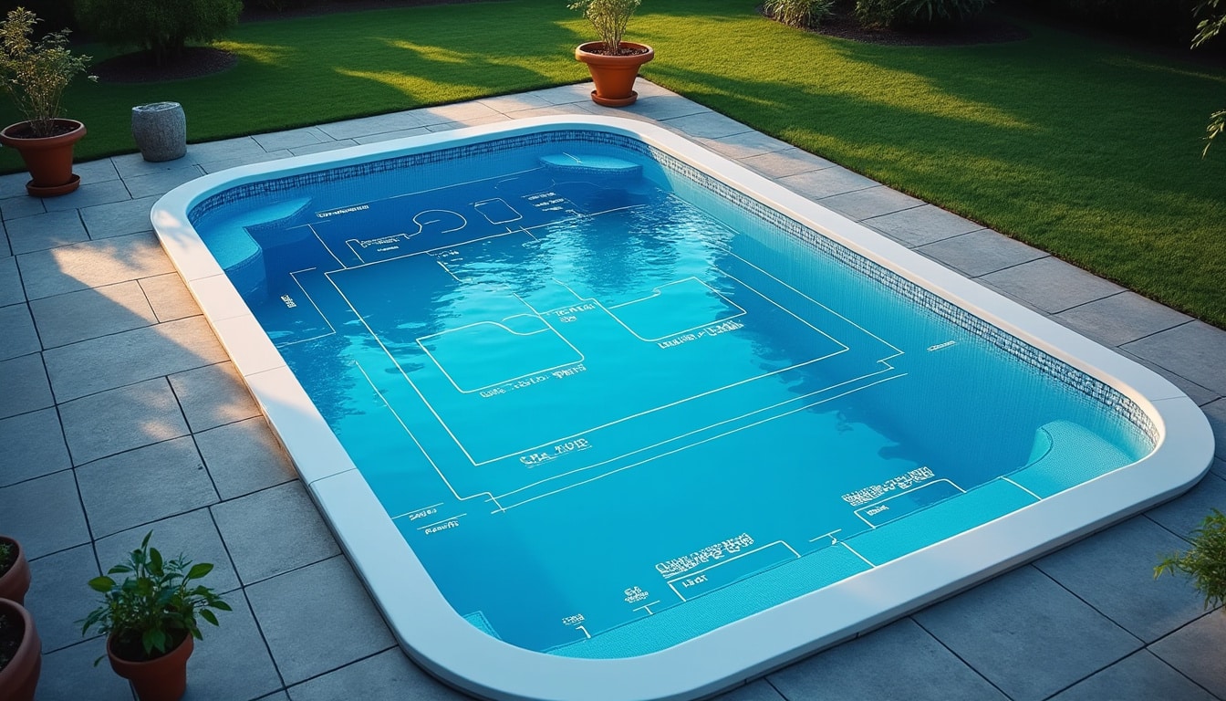 Schéma d’une piscine : comprendre son fonctionnement et ses composants