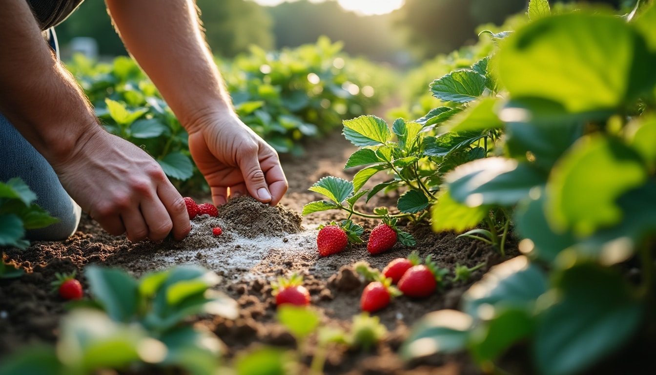 Illustration: Comprendre le rôle essentiel de l’engrais pour vos fraisiers