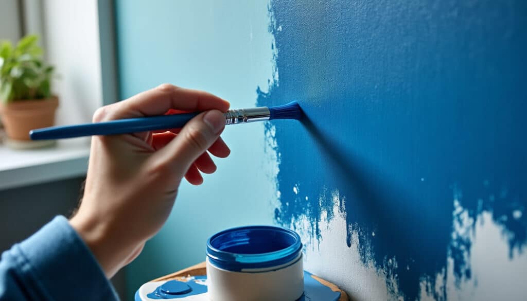 Peinture bleu : guide complet pour choisir et appliquer la teinte idéale