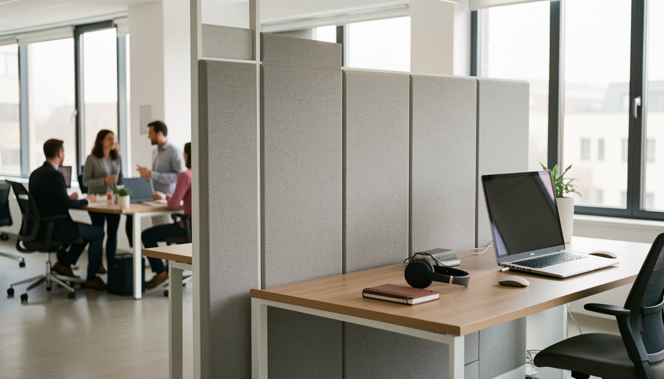 Bien choisir une cloison acoustique selon le bruit