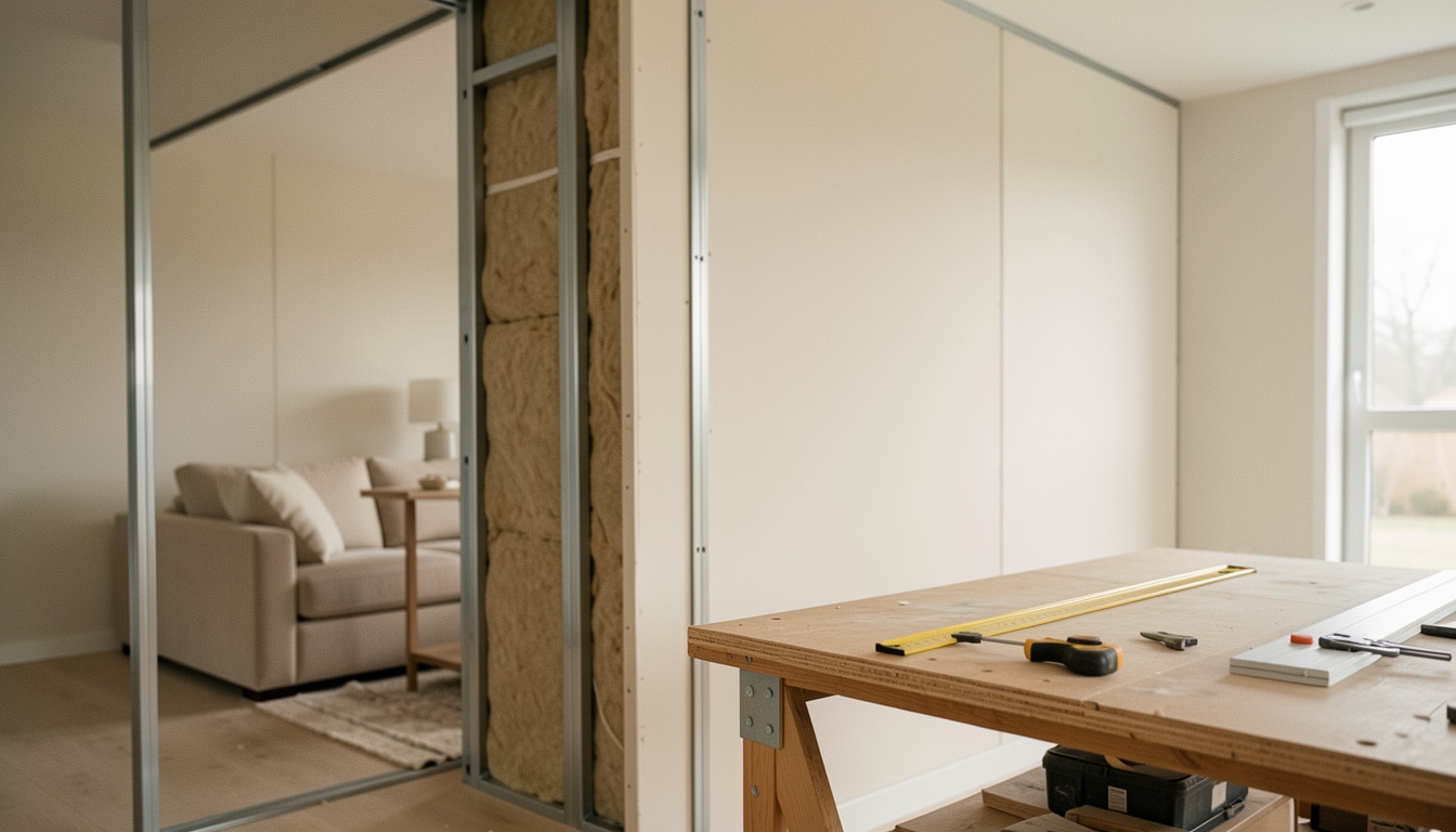 Cloison Placostil isolante pour mieux aménager l’intérieur